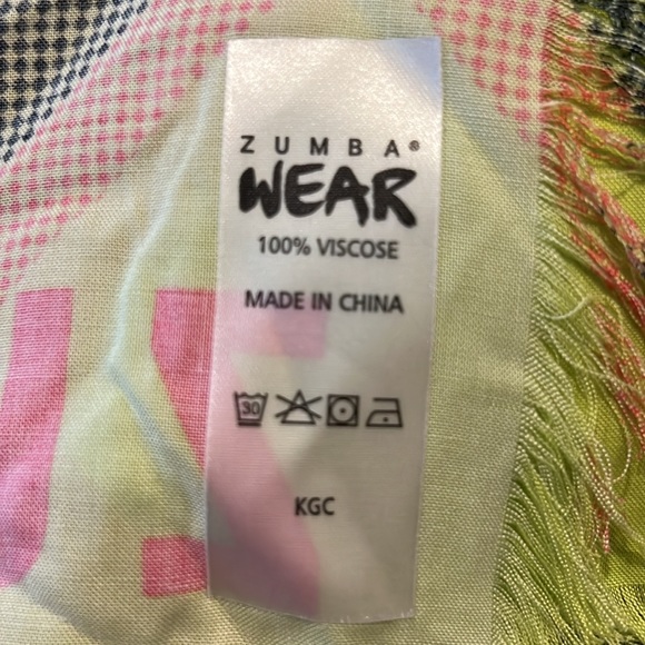 Zumba Original Bandana Scarf - Picture 9 of 9
